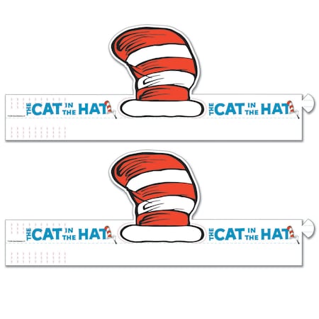 Eureka Dr. Seuss Catfts Hat Wearable Cut Out Hats, 32 Per Pack, PK2 861000